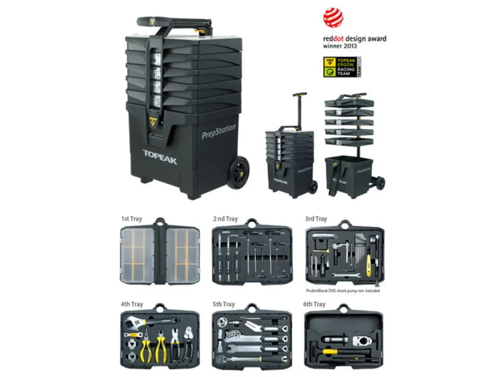 Topeak Prepstation dílenská sada nářadí 52 ks