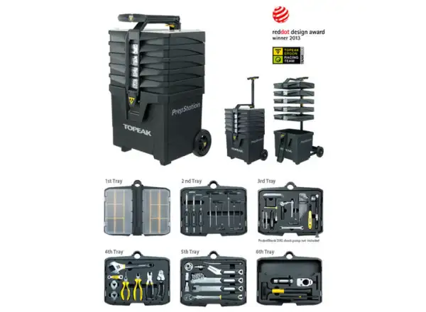 Topeak Prepstation dílenská sada nářadí 52 ks