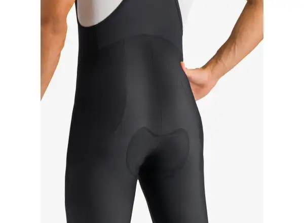 Castelli Entrata pánské kalhoty s laclem a vložkou Black