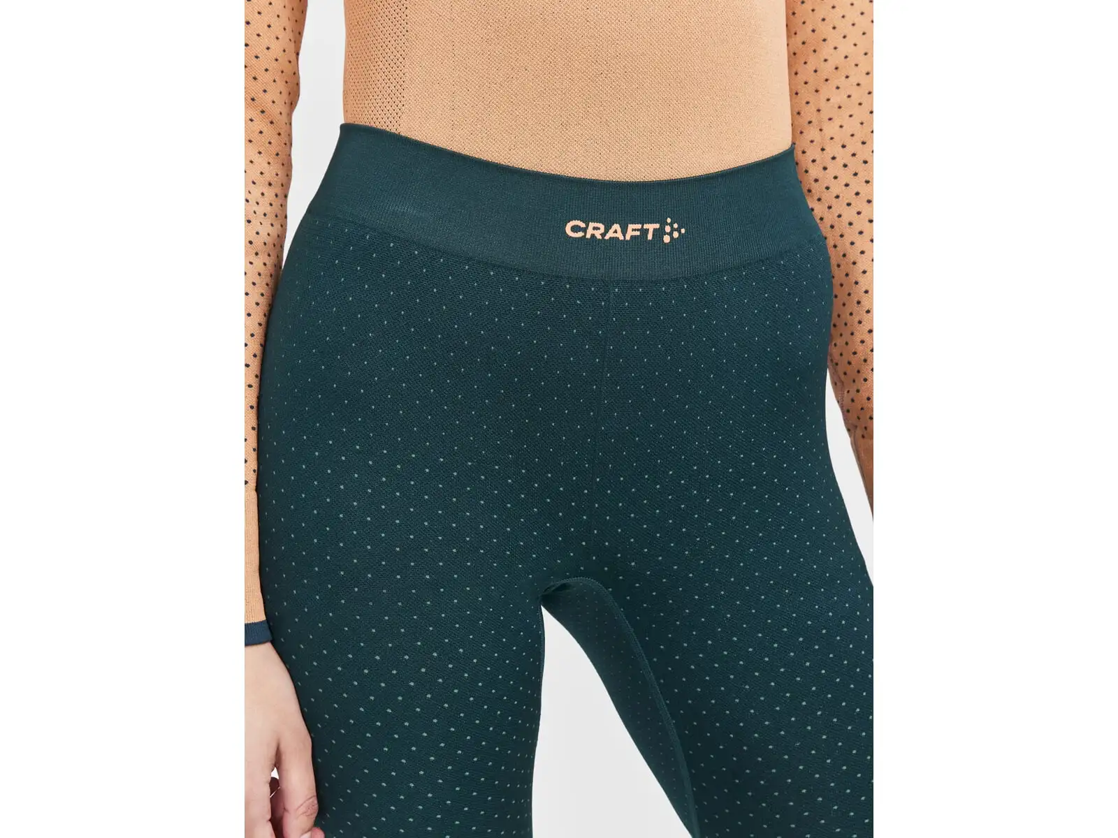 Craft ADV Warm Intensity dámské spodní kalhoty zelená