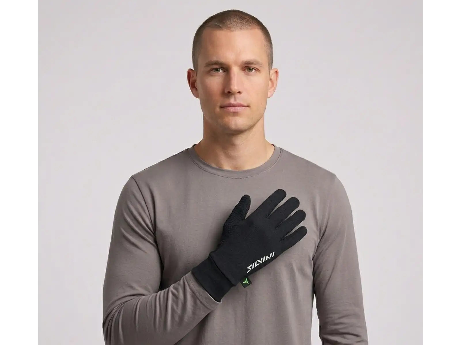 Silvini Ledro unisex zimní rukavice Black