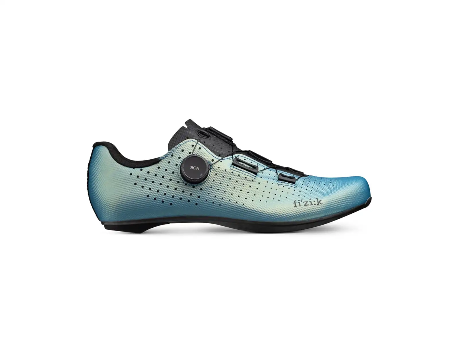 Fizik Tempo Decos Carbon Iridiscent tretry Black/Light Blue