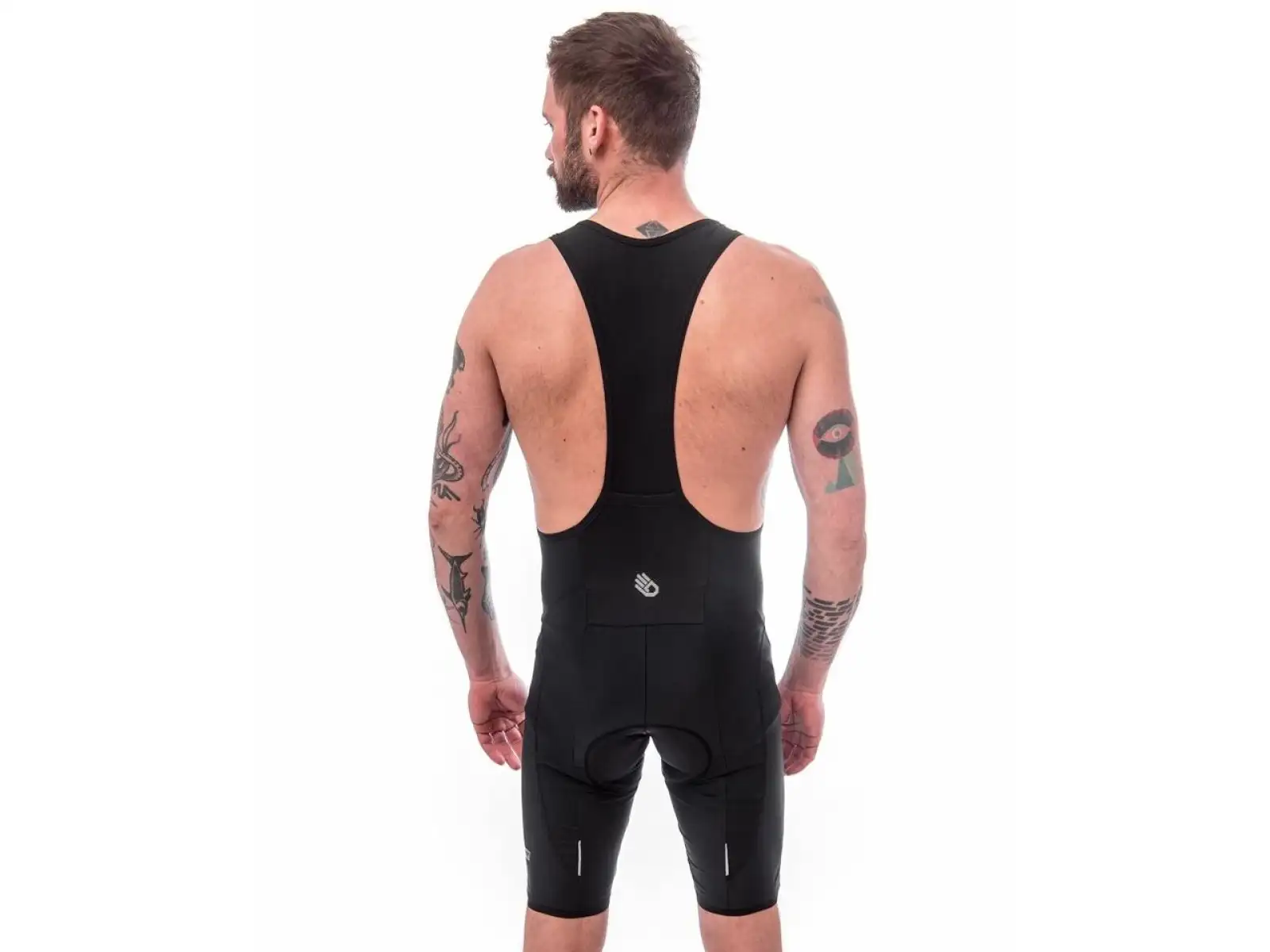 Sensor Cyklo Race pánské kraťasy s laclem a vložkou True black