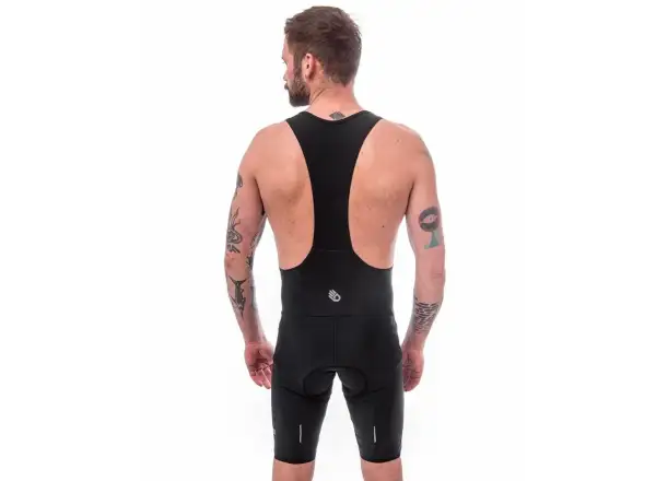 Sensor Cyklo Race pánské kraťasy s laclem a vložkou True black
