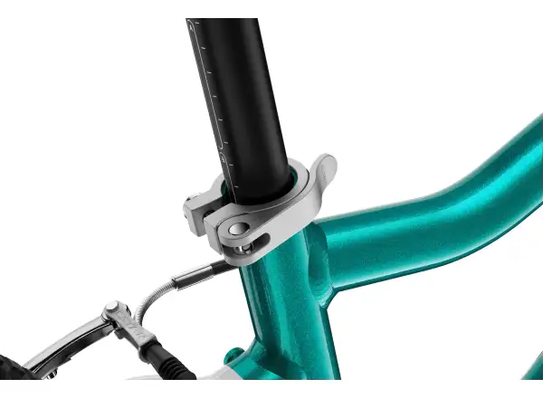 Woom GO 3 Metallic Turquoise 16 dětské kolo