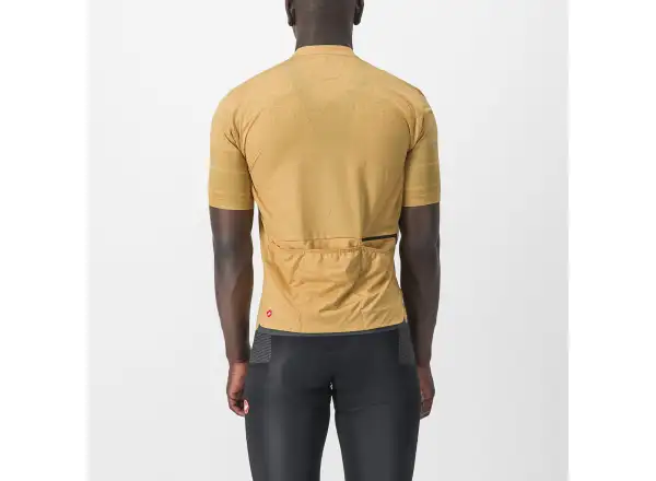Castelli Unlimited Terra pánský dres krátký rukáv Honey