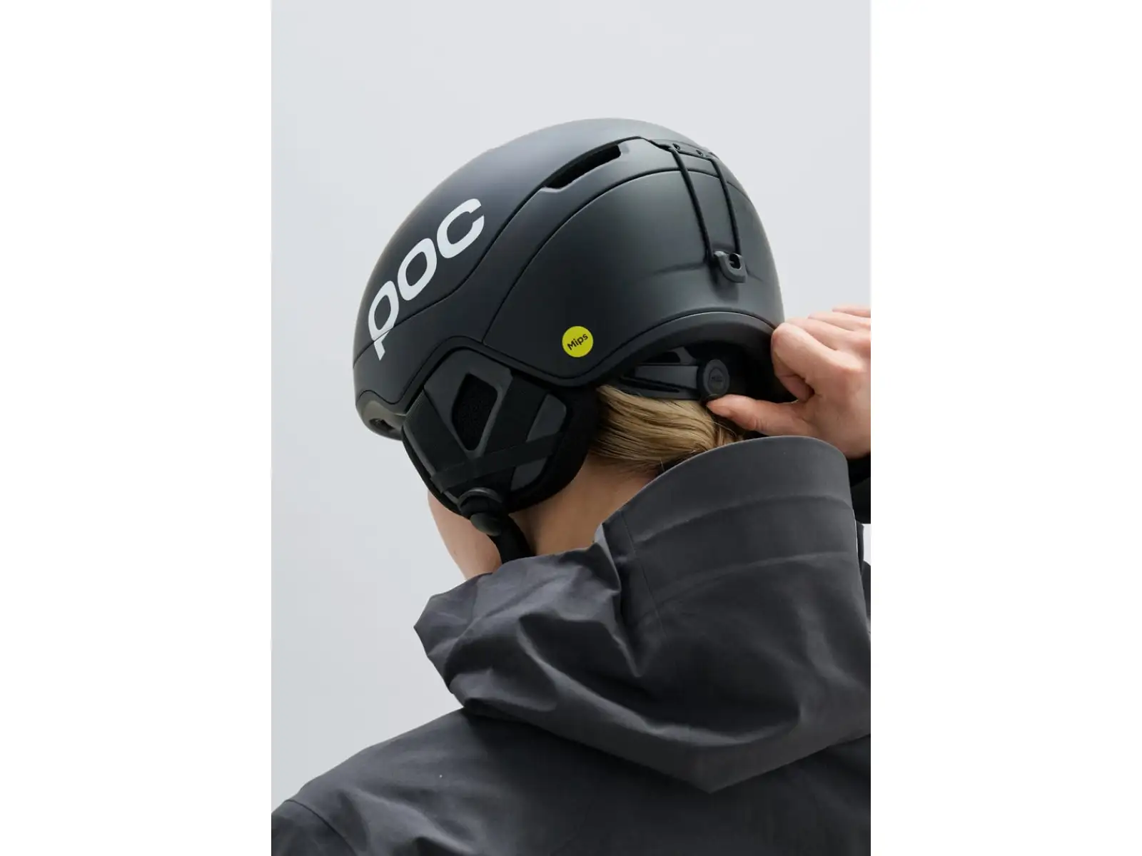 POC Obex Contour lyžařská přilba Uranium Black Matt