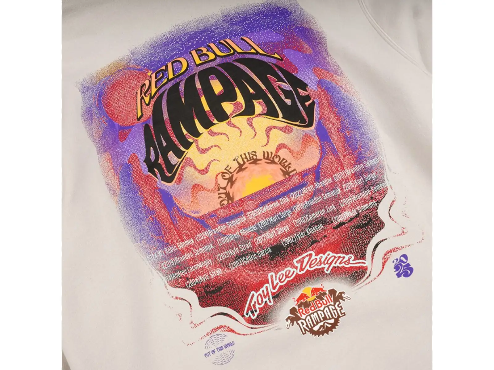 Troy Lee Designs x Red Bull Rampage Valley of Gods pánská mikina Bone