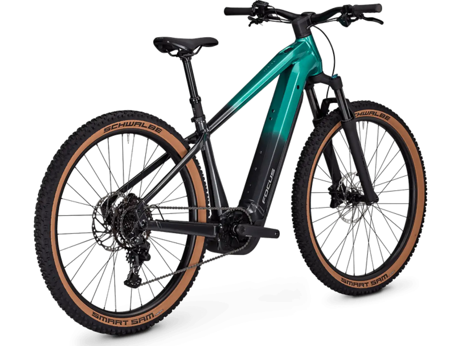 Focus Jarifa2 6.7 X 800 Wh Emeraldgreen/Diamondblack horské elektrokolo