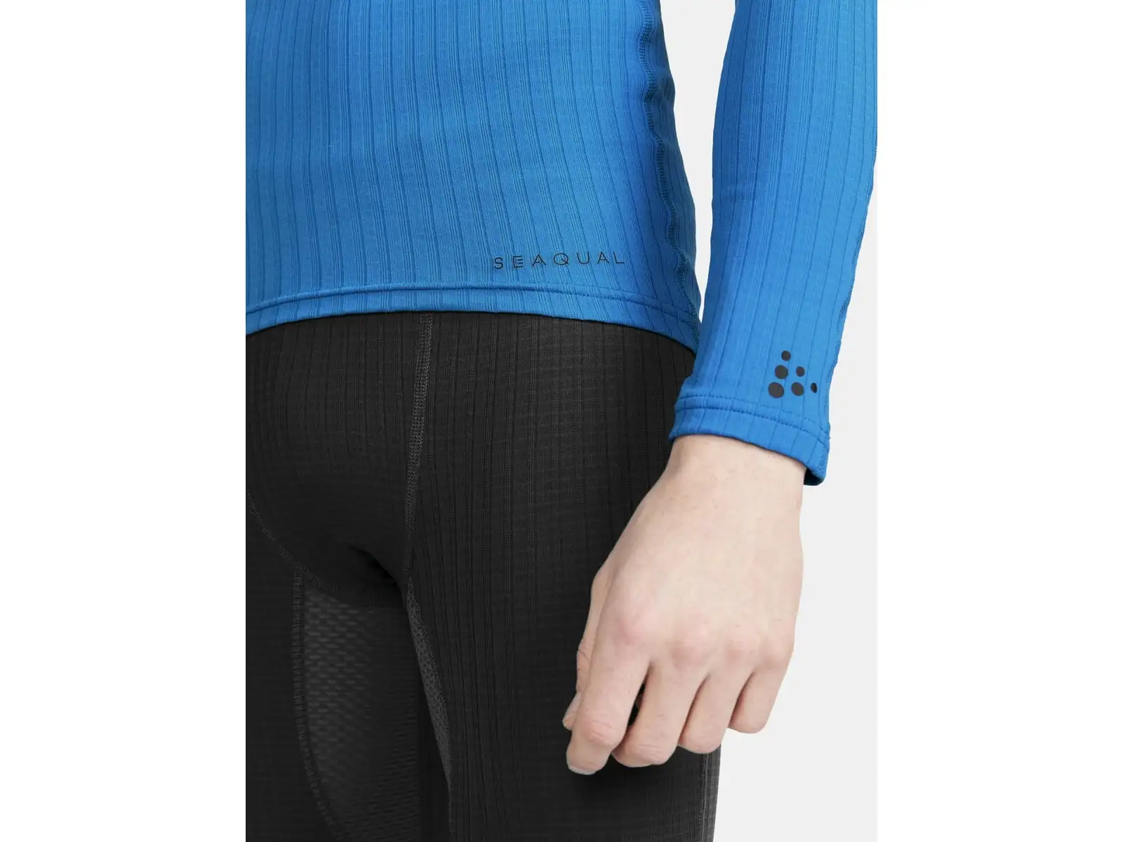 Craft Active Extreme X Zip pánské triko dlouhý rukáv modrá