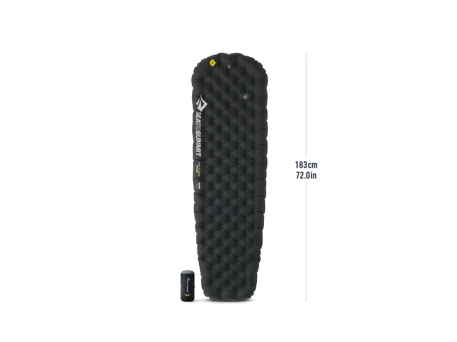 Sea To Summit Light XR Pro Insulated nafukovací karimatka Regular Pirate Black