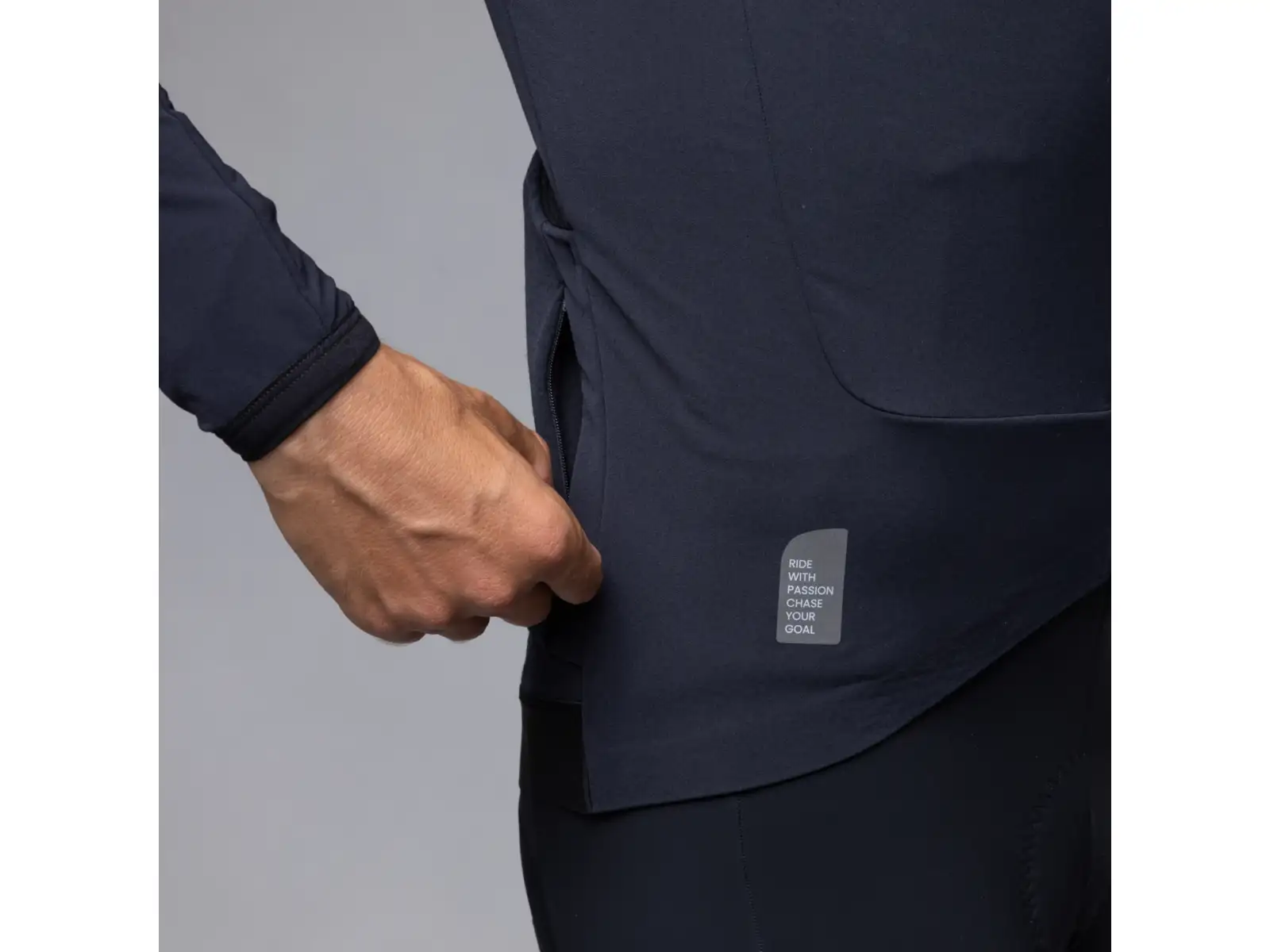 Alé R-EV1 Wool Speed pánská zimní cyklistická bunda Black