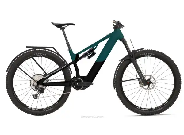 Superior eXF 8069 B SUV celoodpružené elektrokolo Gloss Petrol/Matte Black