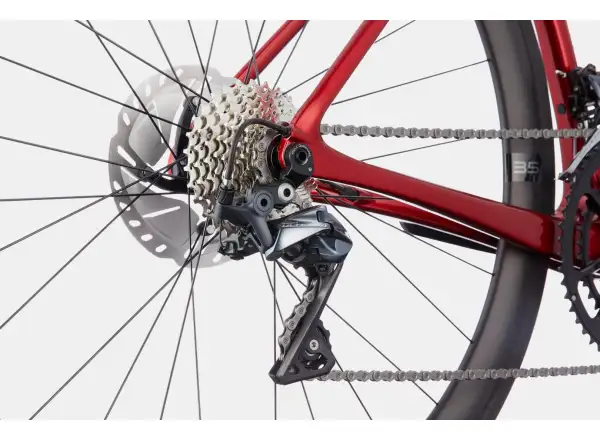 Cannondale SuperSix Evo Hi-Mod Disc Ultegra silniční kolo Candy Red