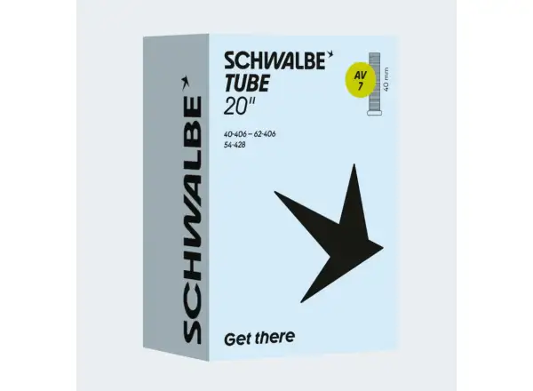Schwalbe duše 20x1,6-2,45" (40-62/406) AV7 autoventil 40 mm