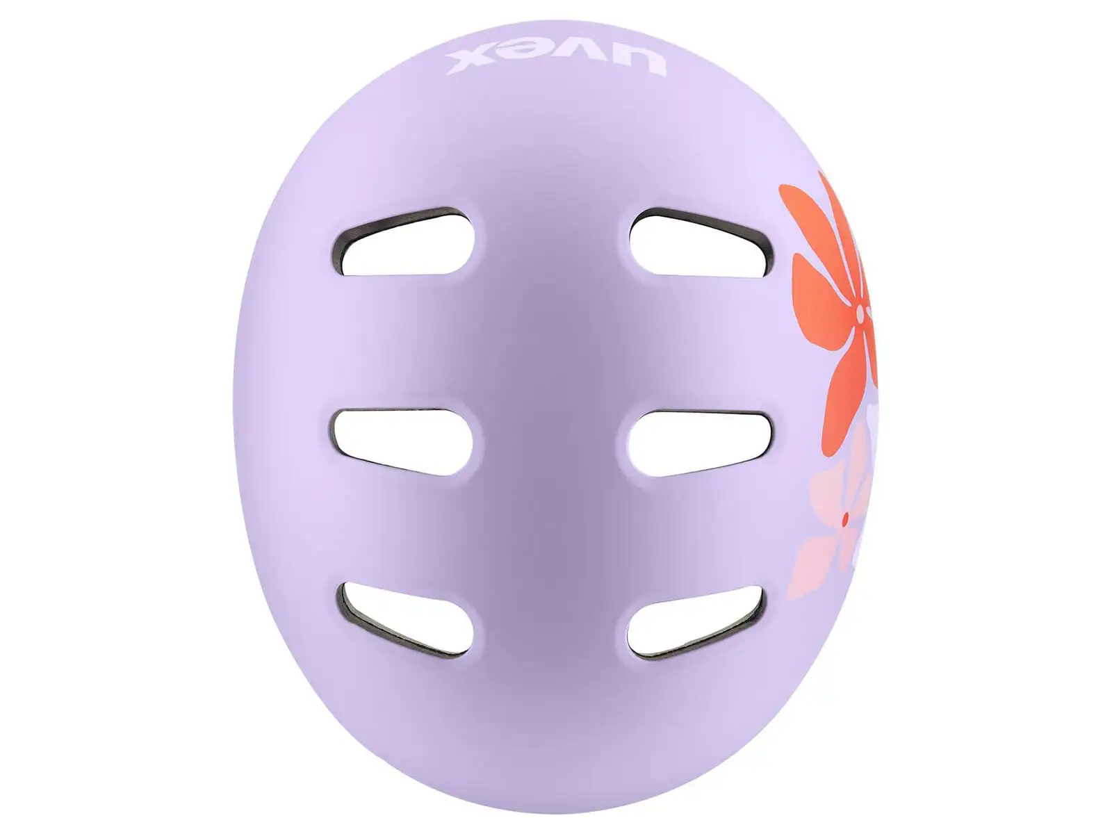 Uvex Kid 4 Style dětská přilba Flower Lilac Matt