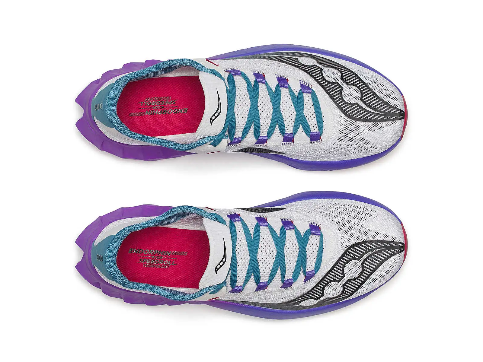 Saucony Endorphin Pro 4 Galaxy pánská běžecká obuv White/Shadow