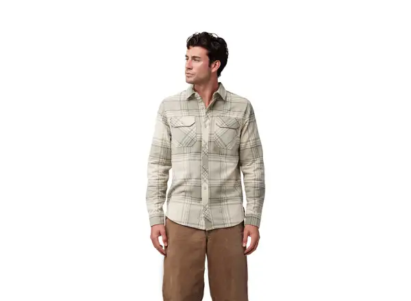 Fox Traildust Flannel pánská košile Cream
