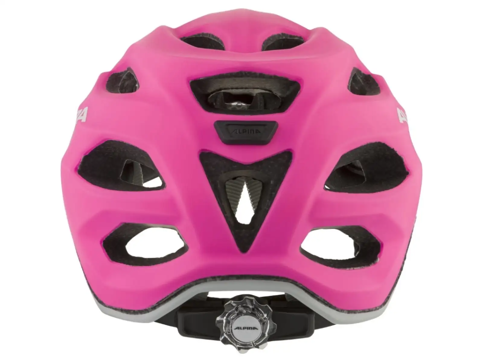Alpina Carapax JR. cyklistická přilba Shocking Pink Matt