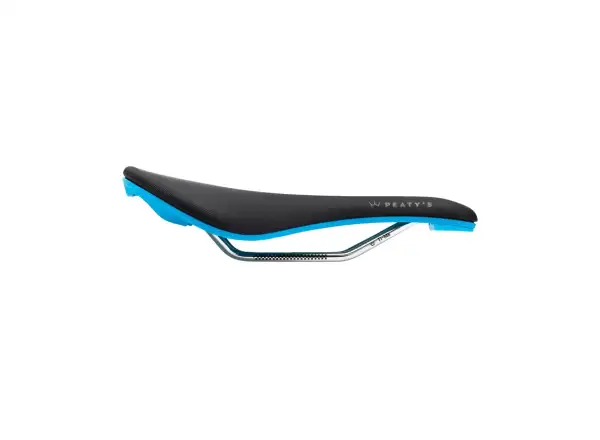 Peatys Monarch TI-MX Rail sedlo Nylon Base Turquoise