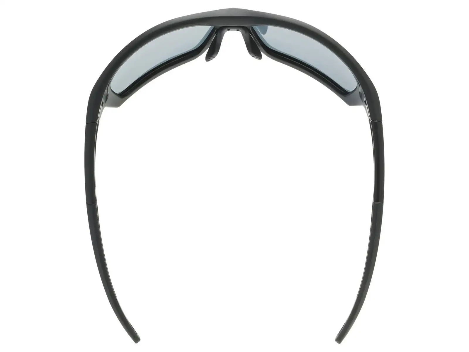 Uvex Sportstyle 232 P brýle Black Mat Red/Polavision Mirror Silver