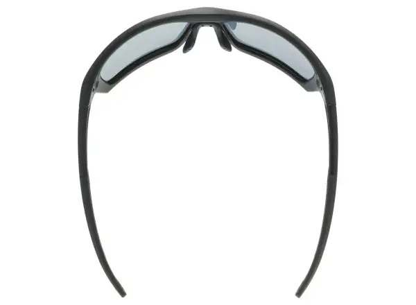Uvex Sportstyle 232 P brýle Black Mat Red/Polavision Mirror Silver