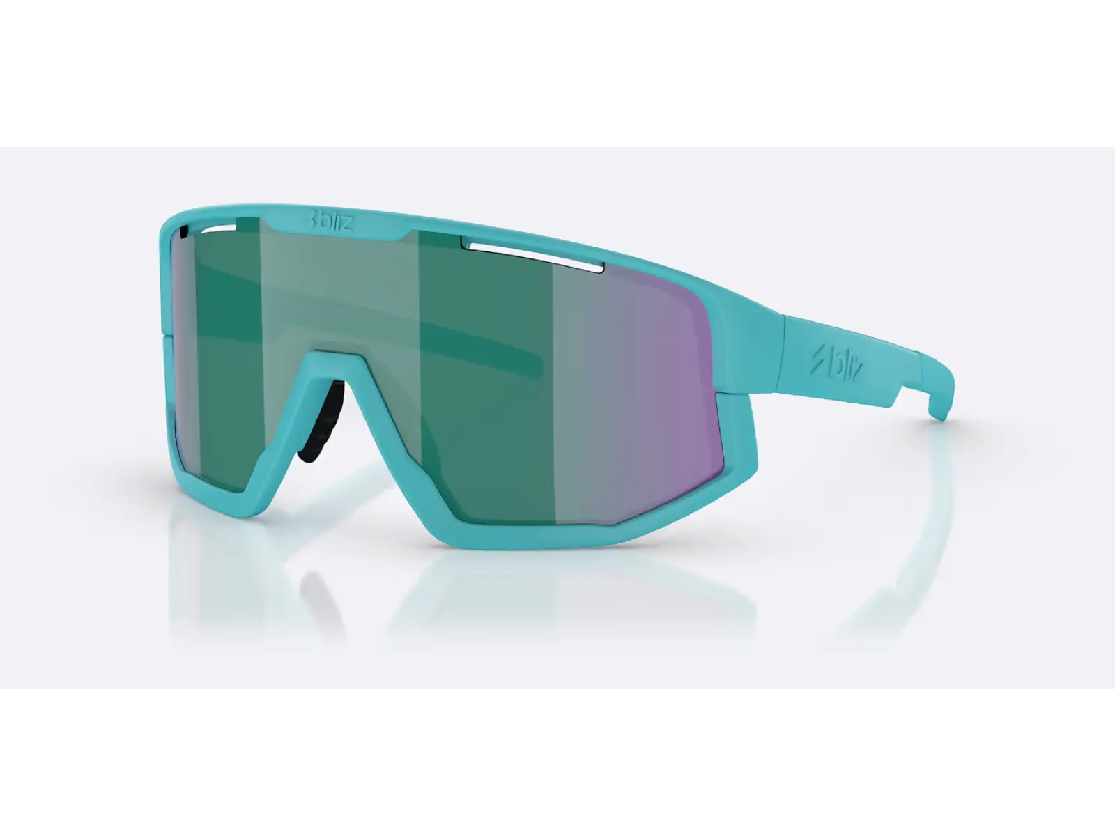 Bliz Fusion Small sluneční brýle Matte Turquoise/Green Blue Multi