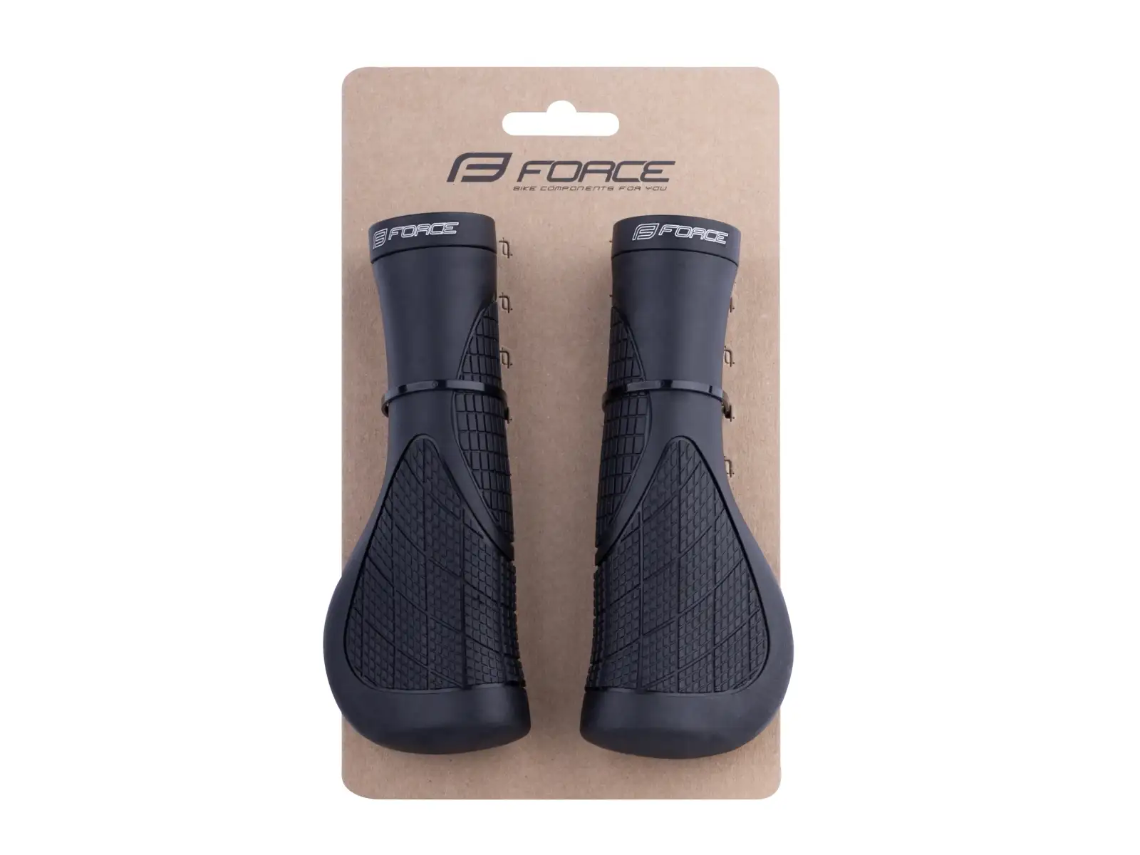 Force Rivo ergonomické gripy černá