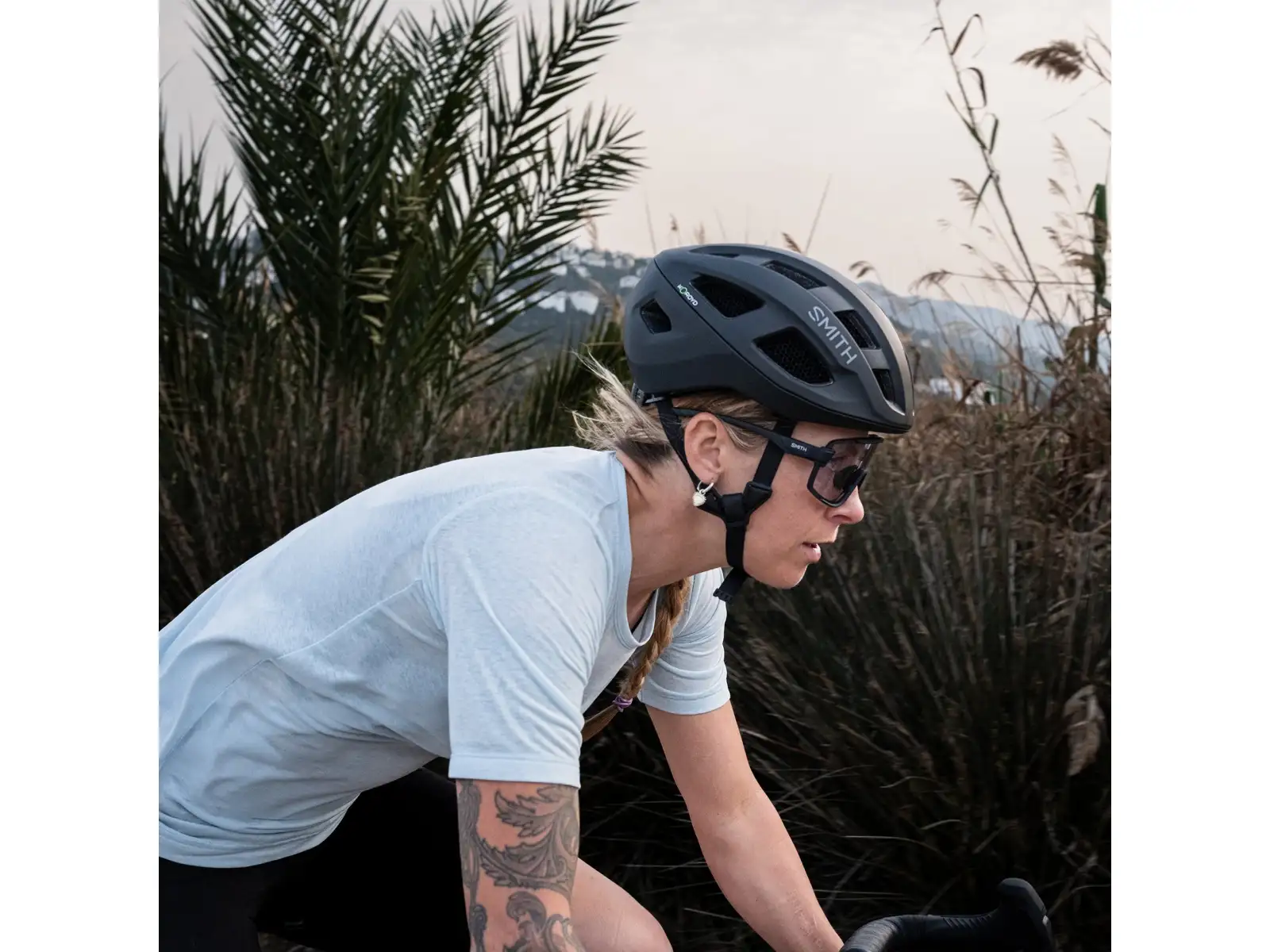 Smith Wildcat cyklistické brýle Matte Black/ChromaPop Photochromic Clear To Gray