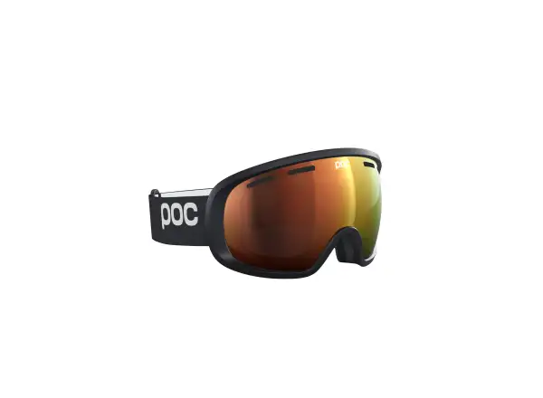POC Fovea WF lyžařské brýle Uranium Black/Partly Sunny Orange