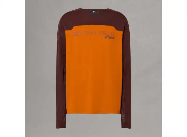 Endura MT500 Burner dětský dres dlouhý rukáv Orange