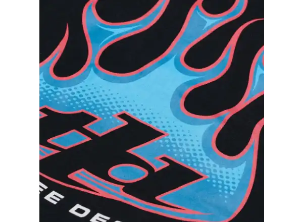 Troy Lee Designs Torched dětské triko krátký rukáv Black