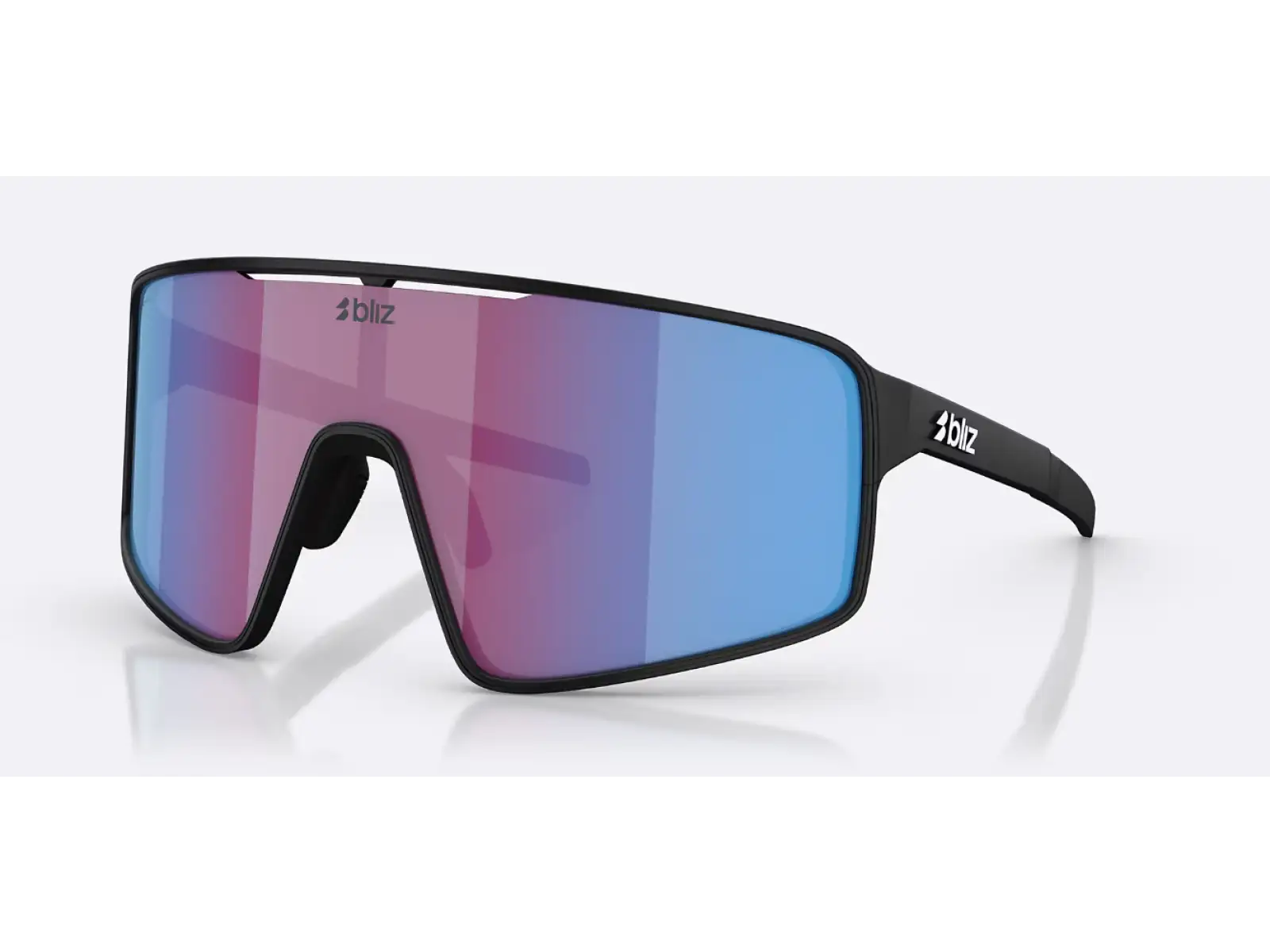 Bliz P001 Nano Optics Nordic Light sluneční brýle Matte Black/Begonia/Violet/Blue Multi