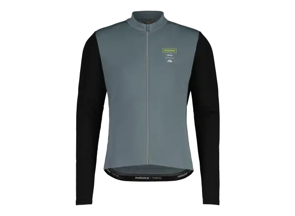 Maloja EbroM. pánský dres dlouhý rukáv Shaded Sage Multi