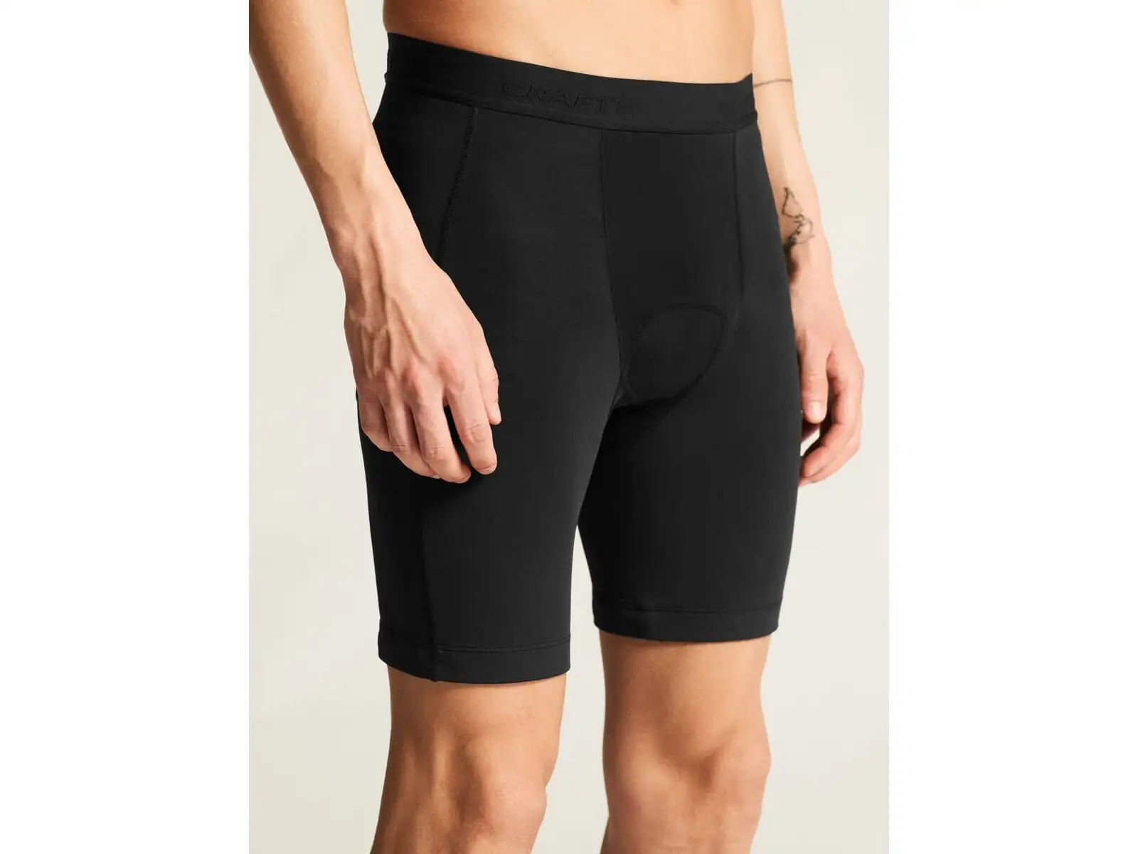 Crart Everyday Bike Liner C4 pánské vnitřní kraťasy s vložkou černá