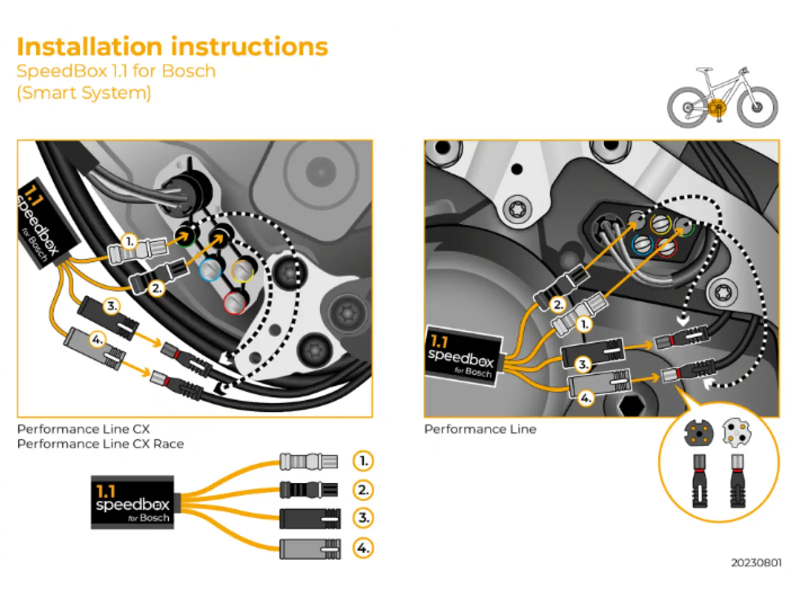 SpeedBox 1.1 pro Bosch (Smart System)