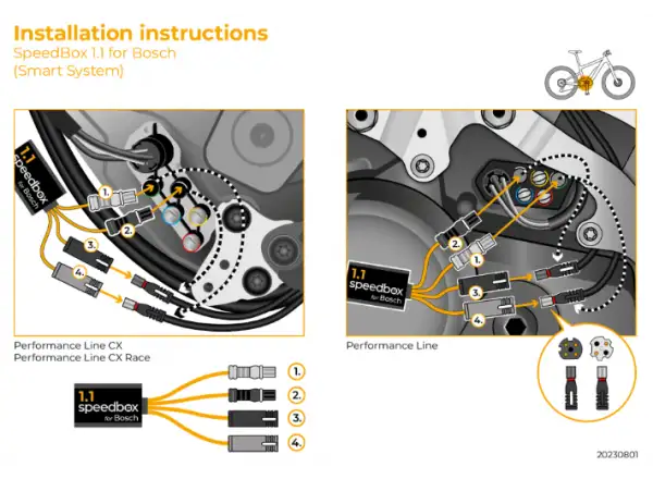 SpeedBox 1.1 pro Bosch (Smart System)