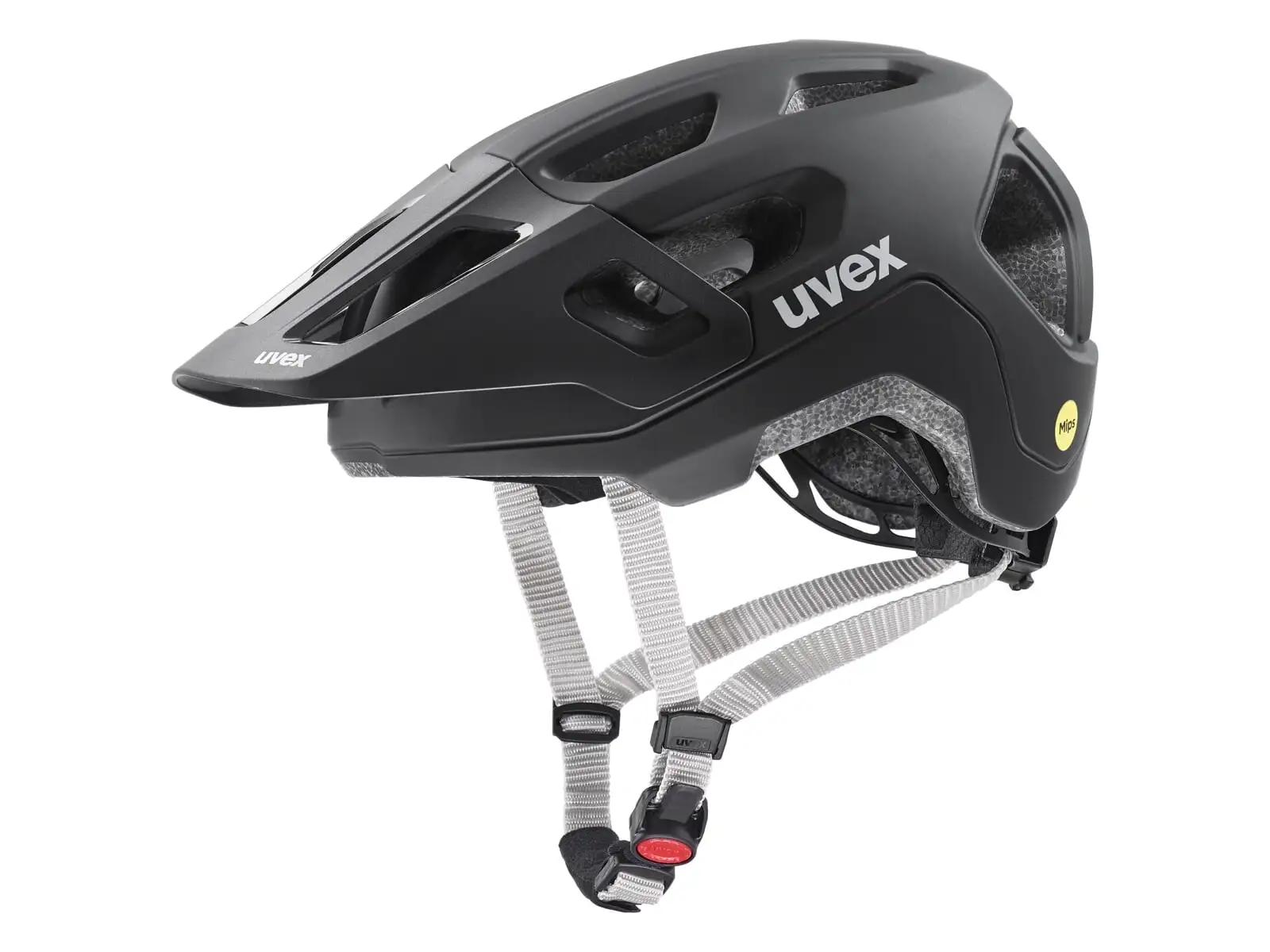Uvex React JR. Mips přilba Black Matt