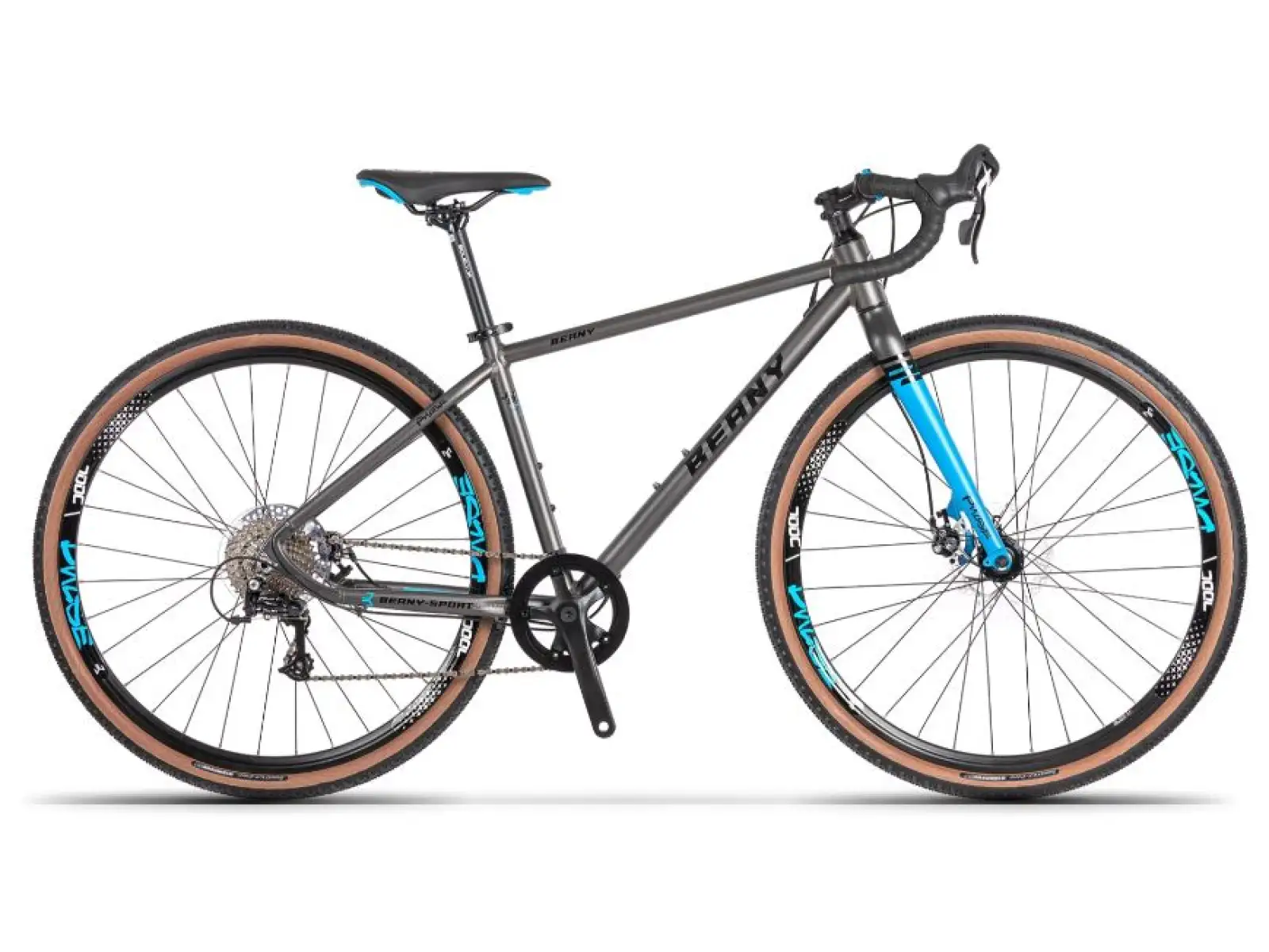 Beany Pulse 700 dětské gravel kolo light blue