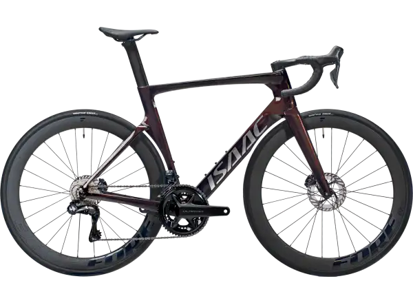 Isaac Meson Ultegra Di2 silniční kolo Ruby Red