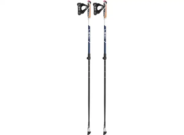Leki Smart Supreme trekingové hole Midnightblue/White vel. 100-130 cm