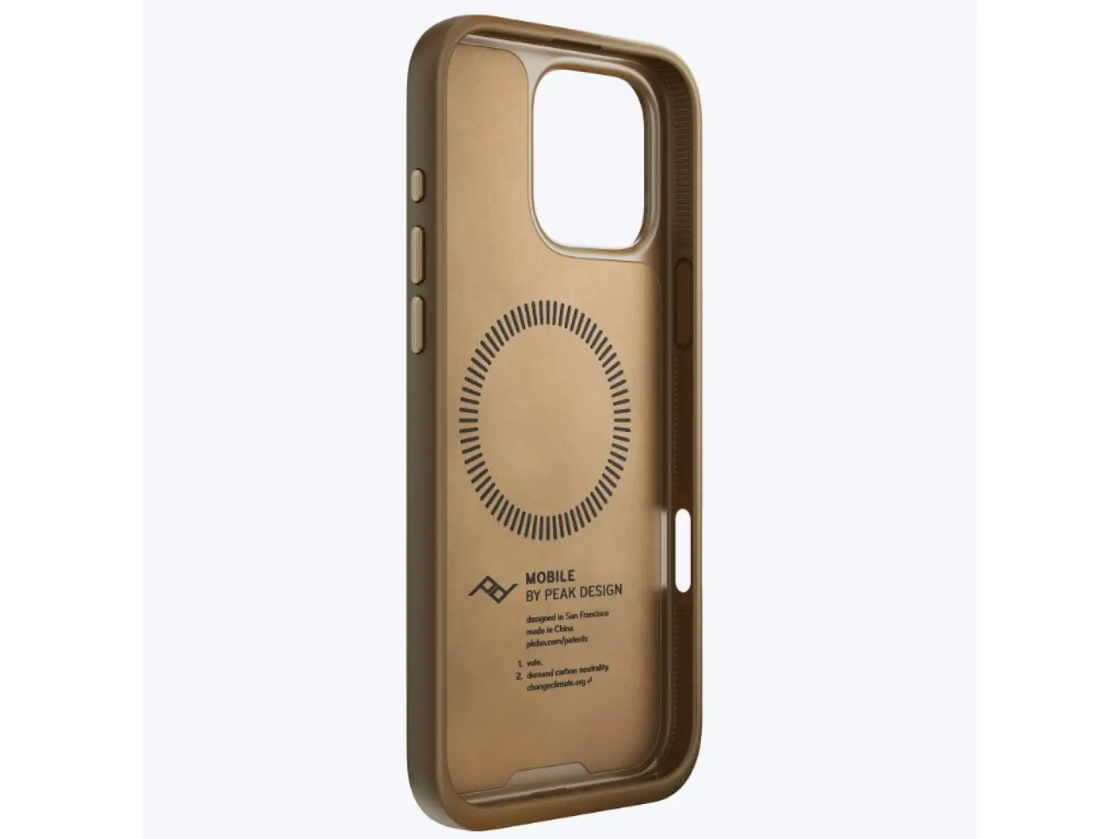 Peak Design Mobile Everyday Clarino Case iPhone 16 Pro Max obal na mobil Tan