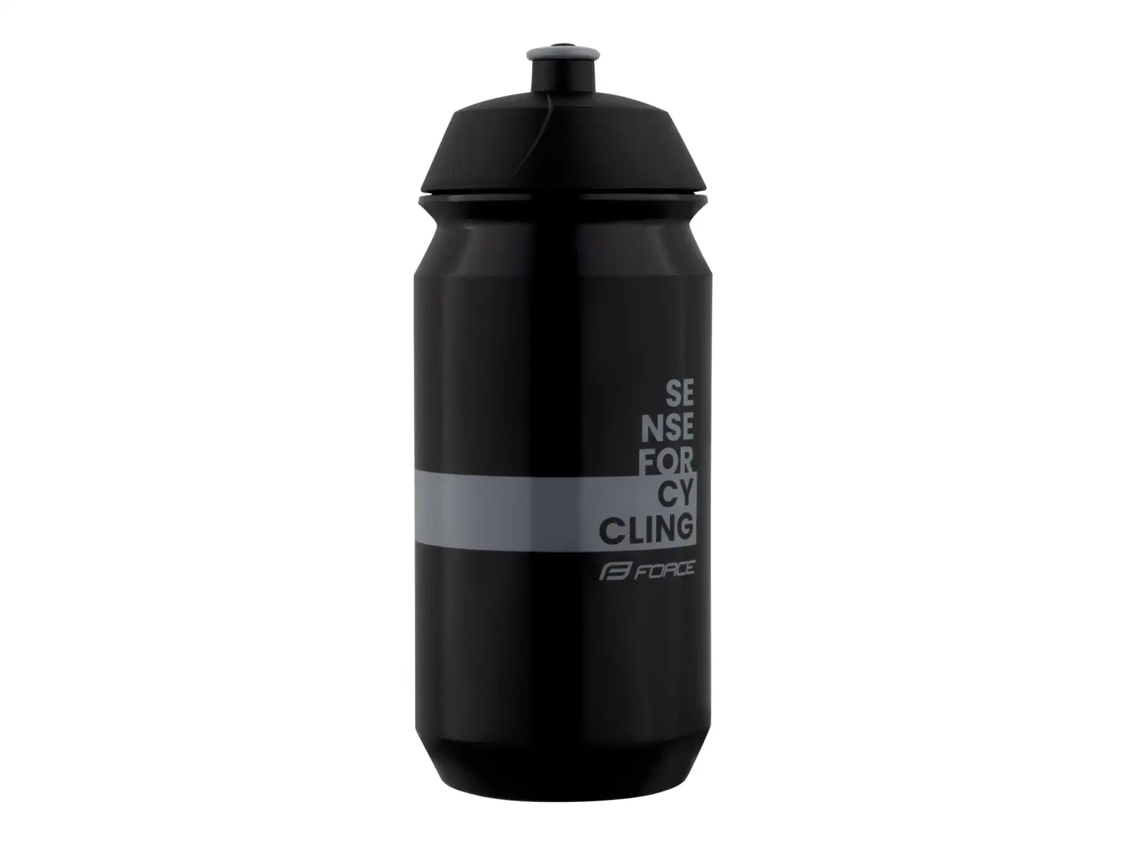 Force Fine cyklistická láhev 500 ml černá/šedá
