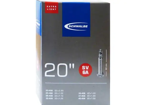 Schwalbe duše 20x0,90-1,50" ExtraLight (Nr.06A)