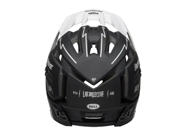 Bell Super Air R Mips přilba mat black/white fasthouse