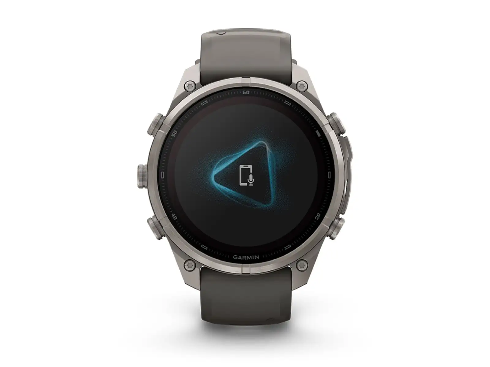 Garmin Fénix 9 Pro inReach Solar 47 mm chytré hodinky Titanium Pebble Gray/Silver Gray