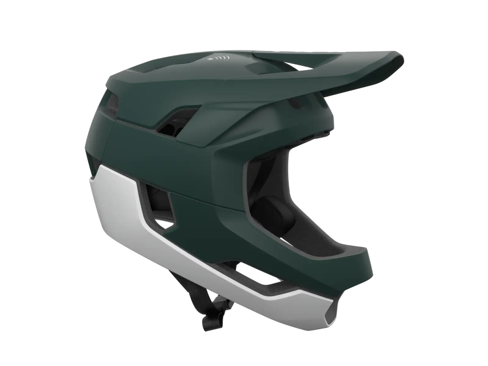 POC Otocon Race MIPS MTB přilba Pargasite Green Matt/Hydrogen White Matt