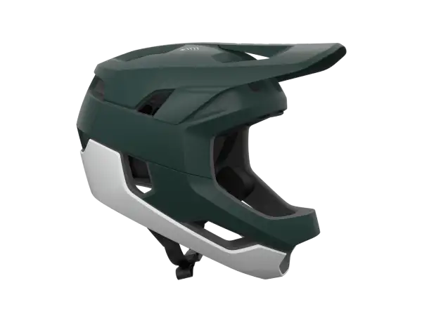 POC Otocon Race MIPS MTB přilba Pargasite Green Matt/Hydrogen White Matt