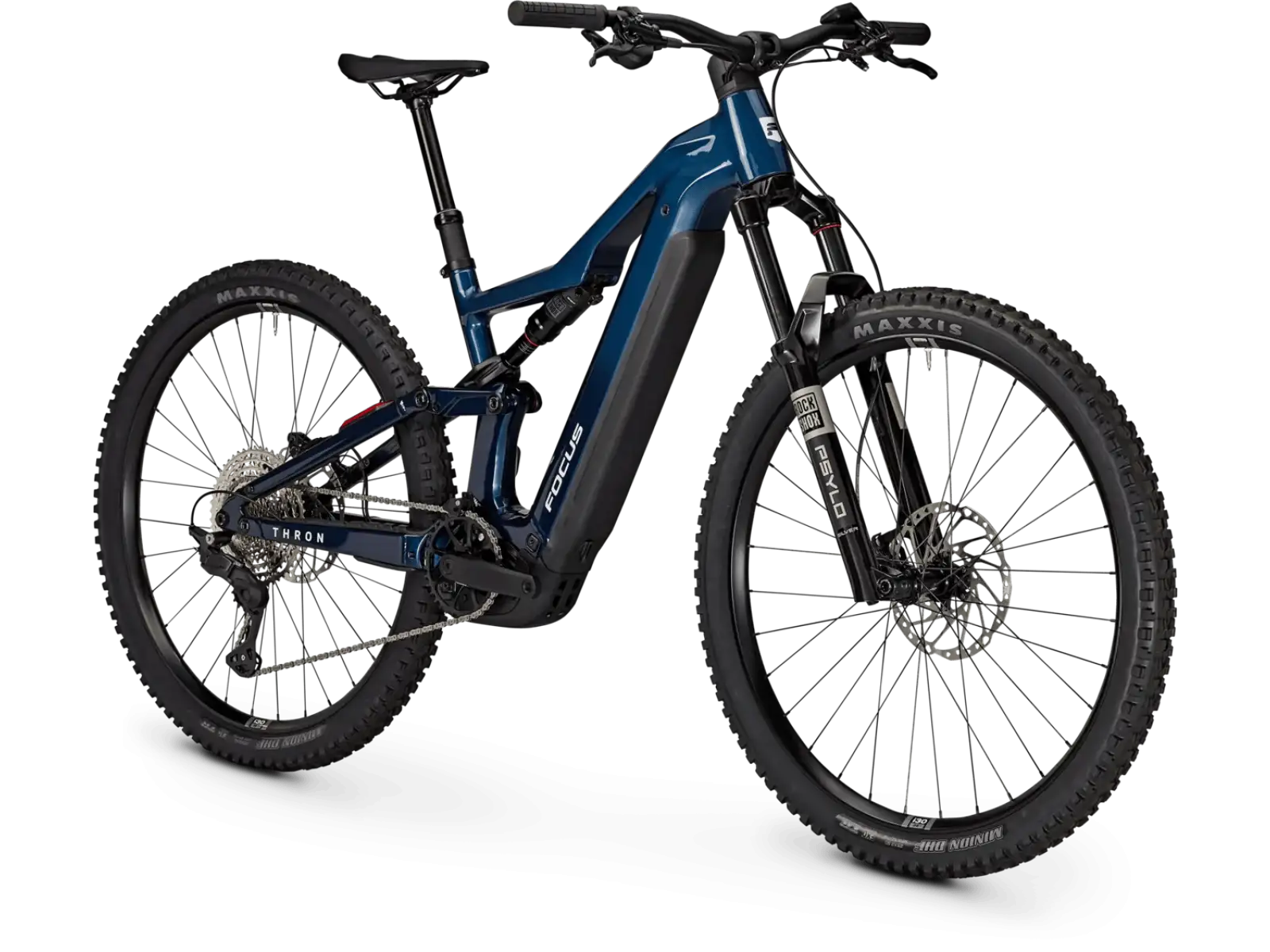 Focus THRON 8 720Wh celoodpružené elektrokolo Azurblue / Sydneyblue