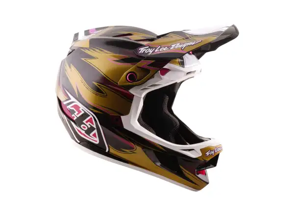 Troy Lee Designs D4 Carbon MIPS Cyclops helma Gold